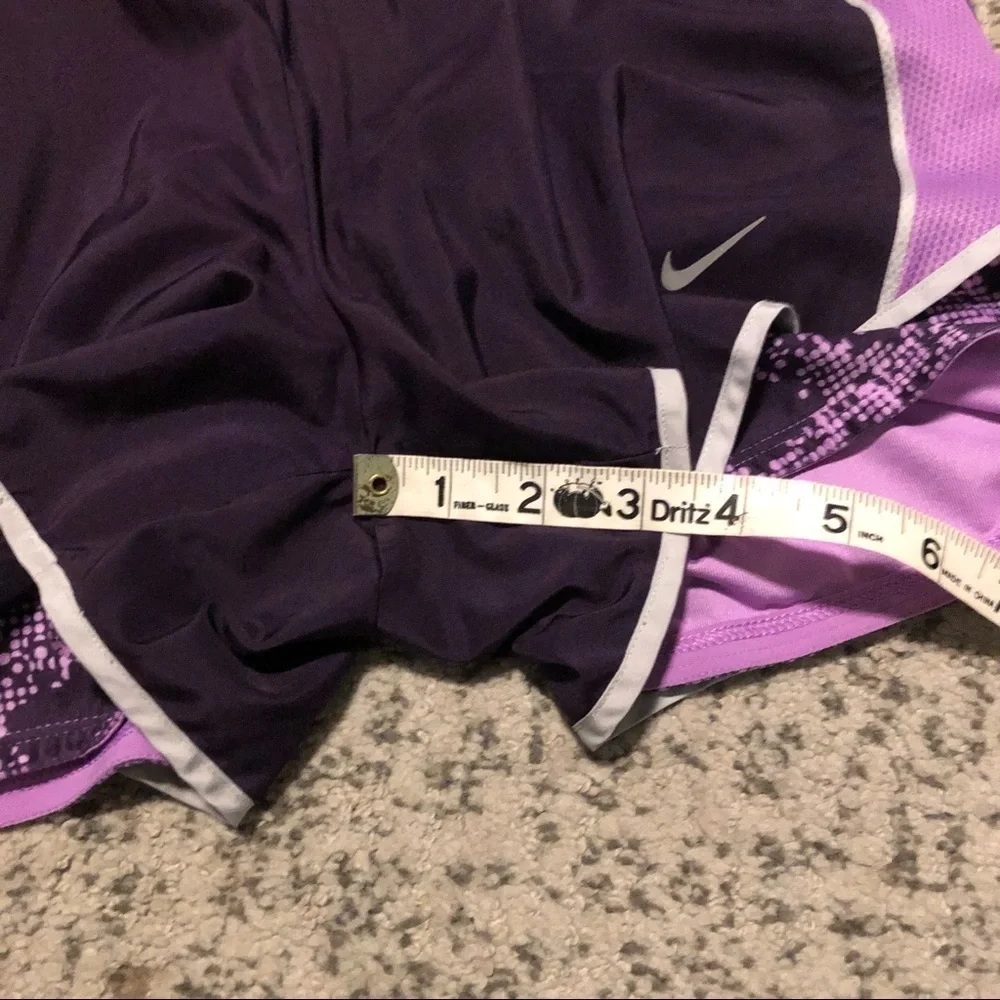 Nike Dri-Fit Dark Purple Athletic Shorts Size Medium